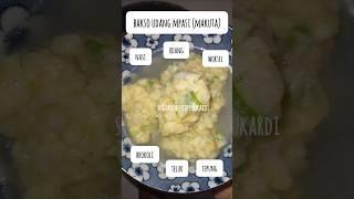 BAKSO UDANG NASI MPASI | BAKSO UDANG WORTEL MPASI | BAKSO UDANG BROKOLI MPASI | MAKUTA MPASI