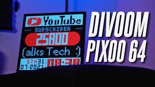 Divoom's new 64x64 Pixel Art Display! Divoom Pixoo 64 In-Depth Review!