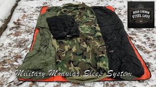 Military Modular Sleep System - My High Quality, All-Season Sleeping Bag - HighCarbonSteel Love