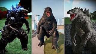 All Godzilla 2021 ShowCasing In All Kaiju Game