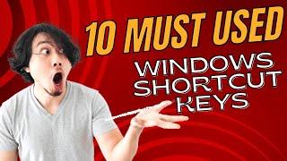 Most Used 10 Best Windows Shortcut Keys|| 2024