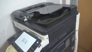 Konica Minolta Bizhub C452 Multifunctional Office Device  Printer Scanner Copier review