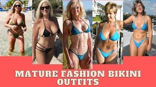 Lovely Mature ladies BIKINI fashion outfits #fashion #viral #bikini