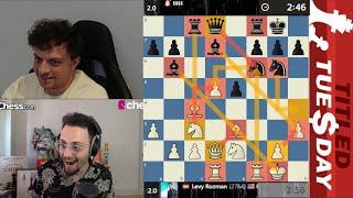 GothamChess is in SHOCK!!! Levy Rozman vs Hans Niemann