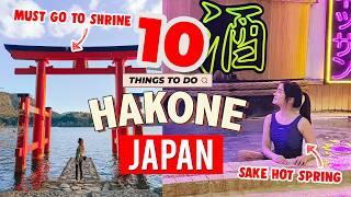 ️ 10 things you MUST DO in HAKONE  Japan Itinerary |  the Hotspring Town ️ Japan Travel Guide