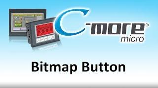 C-More Micro HMI Bitmap Button from AutomationDirect