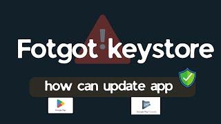 How to Recover Keystore Password on Google Play Console | Forgot keystore password