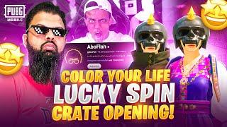 Color Your Life Event Lucky Spin   Exclusive PUBG Mobile Collab with Aboflah!