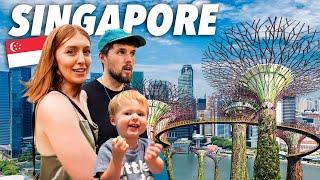 British Family React to to SINGAPORE for First Time! (World's BEST City?)