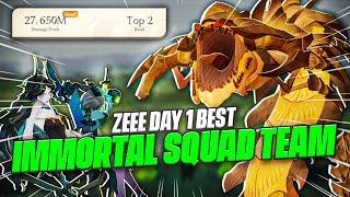 Zeee Best Day 1 End-Game Meta Ravaged Realm Team: Immortal Squad!!【AFK Journey】