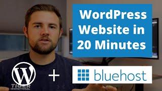 Create a WordPress Website in 20 Minutes with Bluehost (2023+)