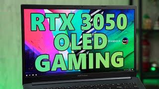 OLED + RTX 3050 = Magnificent Colors! ASUS Vivobook Pro 15 OLED M3500Q gaming test!