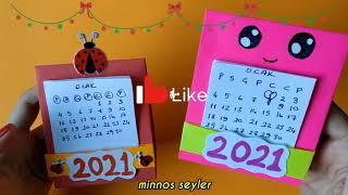 TAKVİM YAPIMI / diy calendar