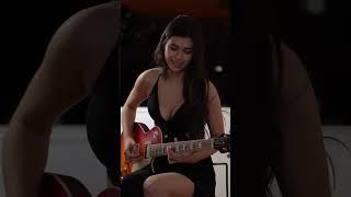 Black Magic Woman Guitar Cover ft Larissa Liveir #guitarist #guitarsolo #guitarcover