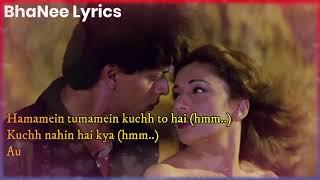 LYRICAL : ARE RE ARE YE KYA HUA LYRICS - Dil To Pagal Hai | BhaNee Lyrics