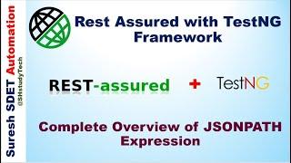 #9 What is JSONPATH | How to write JSONPATH expression using Rest Assured
