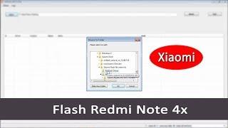 Flashing Xiaomi Redmi 4 I Redmi 4X Fastboot Rom Via Mi Flash Tool I Xiaomi 4x File flash