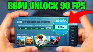 BGMI Unlock 90 FPS In Any Device || Bgmi Lag Fix || How To Unlock 90 FPS In Bgmi