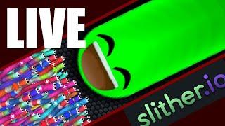 Slither.io - Live Stream - 2021 - Lets troll some snake #slitherio