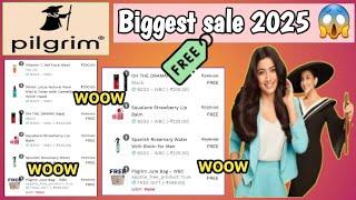  loot offer today || pilgrim sale 2025  Rs.99 store / new coupn code  freebies+ B1G1/#free #loot.