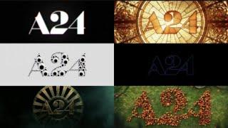 A24 movie trailer logos (2020-2022)