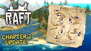 FINDING THE 'BALBOA' MEGA ISLAND! | Raft The Second Chapter 2 UPDATE