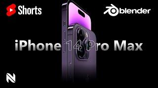 iPhone 14 Pro Max | 3D Product Animation | In Blender 3.2