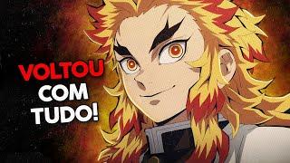 DEMON SLAYER VOLTOU!  E está INCRÍVEL!