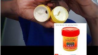 HOW TO  KNOW FAKE CAROTENE(FACE CREAM)