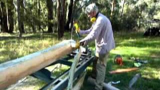 debarking mountain gum.MOV