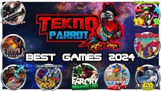 The Very BEST Teknoparrot Games 2024 #teknoparrot #arcadegames #emulator