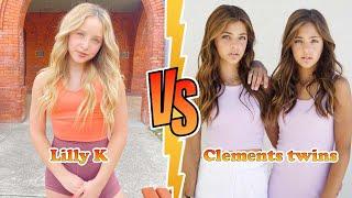 Lilly K VS Clements Twins (Ava and Leah Clements)Transformation  New Stars From Baby To 2023