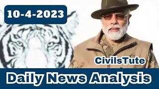 Daily News Analysis | 10-4-2023 | TNPSC  | UPSC | In Tamil | CivilsTute #tnpsc #upsc #upsctamil