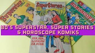 80's Superstar, United Super Stories & Horoscope Komiks || Vintage Pinoy Komiks