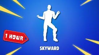 Fortnite Skyward emote 1 HOUR edition (Meghan Trainor - To The Moon)