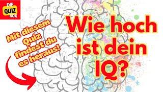 Wie hoch ist dein IQ? Mit diesem schnellen Quiz findest du es in 3 Minuten heraus!