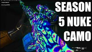 How To Easily Get The Season 5 Nuke Camo In Rebirth Island! (Step By Step Guide)