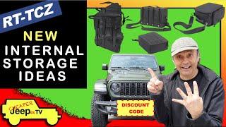 Four New Internal Storage Ideas for Your Jeep Wrangler and Gladiator, From RT-TCZ