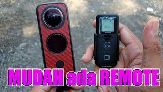 Cara pakai GPS Smart Remote Insta360 One X 2