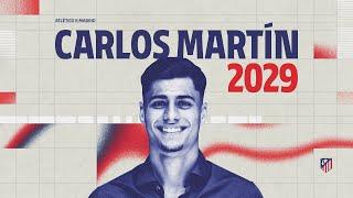 Carlos Martín renueva hasta 2029 