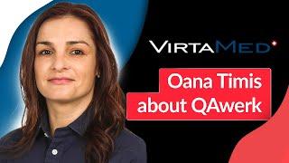 Video Testimonial for QAwerk from Oana Timis, Senior QA Engineer at VirtaMed | QAwerk