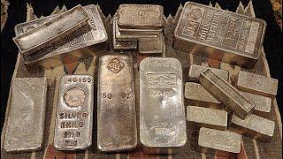 Heavy Metal: Big, Beautiful Bars of Silver From 10 to 100 Ounces!