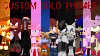 I Added UNIQUE Solo Themes To Every Survivor In Sonic.exe The Disaster