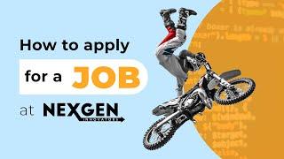 How to Apply for a job at NexGen Innovators | Career Guidance Video