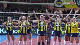 Fenerbahçe Opet, Galatasaray galibiyetini taraftarıyla kutladı #EdaErdem