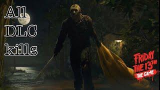 Friday the 13th: the game, all DLC kills