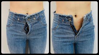 The secret to widening the entire hip of jeans