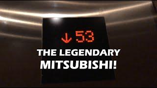 An EPIC Mitsubishi High-Speed Elevator Ride in Chicago, IL