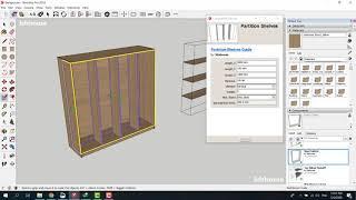 Cabinet Shelves Board Copies Sketchup Dynamic