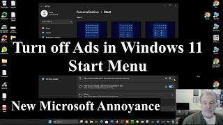 How to Disable Windows 11 Start Menu Ads - New Microsoft Annoyance